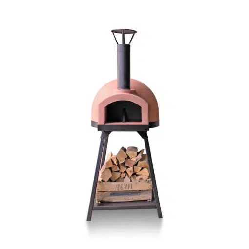 Igneus Ceramiko 600 wood fired pizza oven with stand