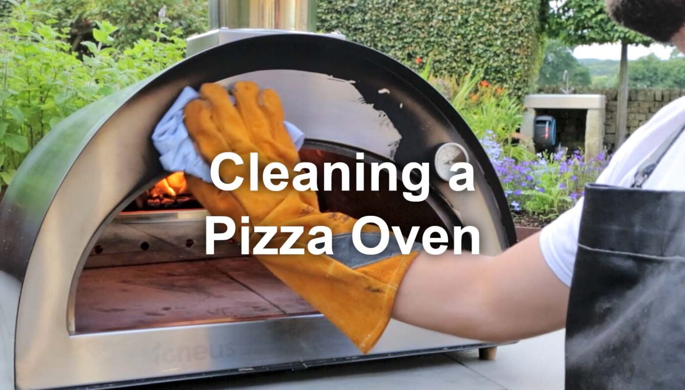 How to clean a pizza oven