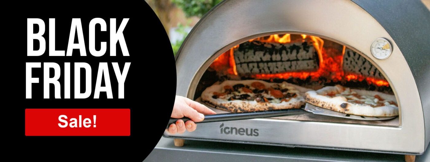 Black Friday 2024 Sale - Igneus wood fired pizza ovens - the pizza oven shop us