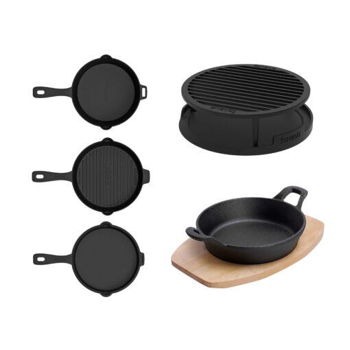 igneus cast iron pan sets and tuscan grill and sizzler - pizza oven accessories